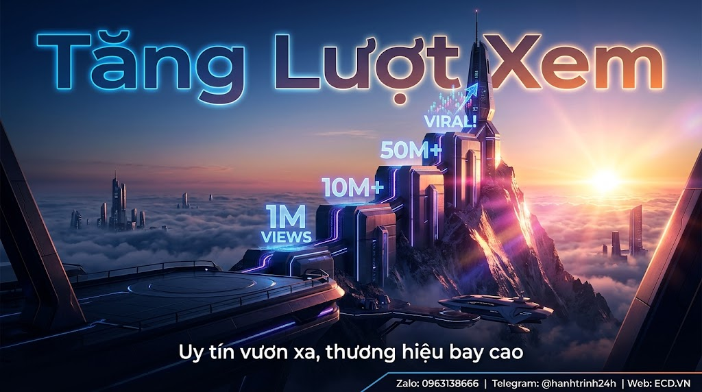 tăng đều view ảo app