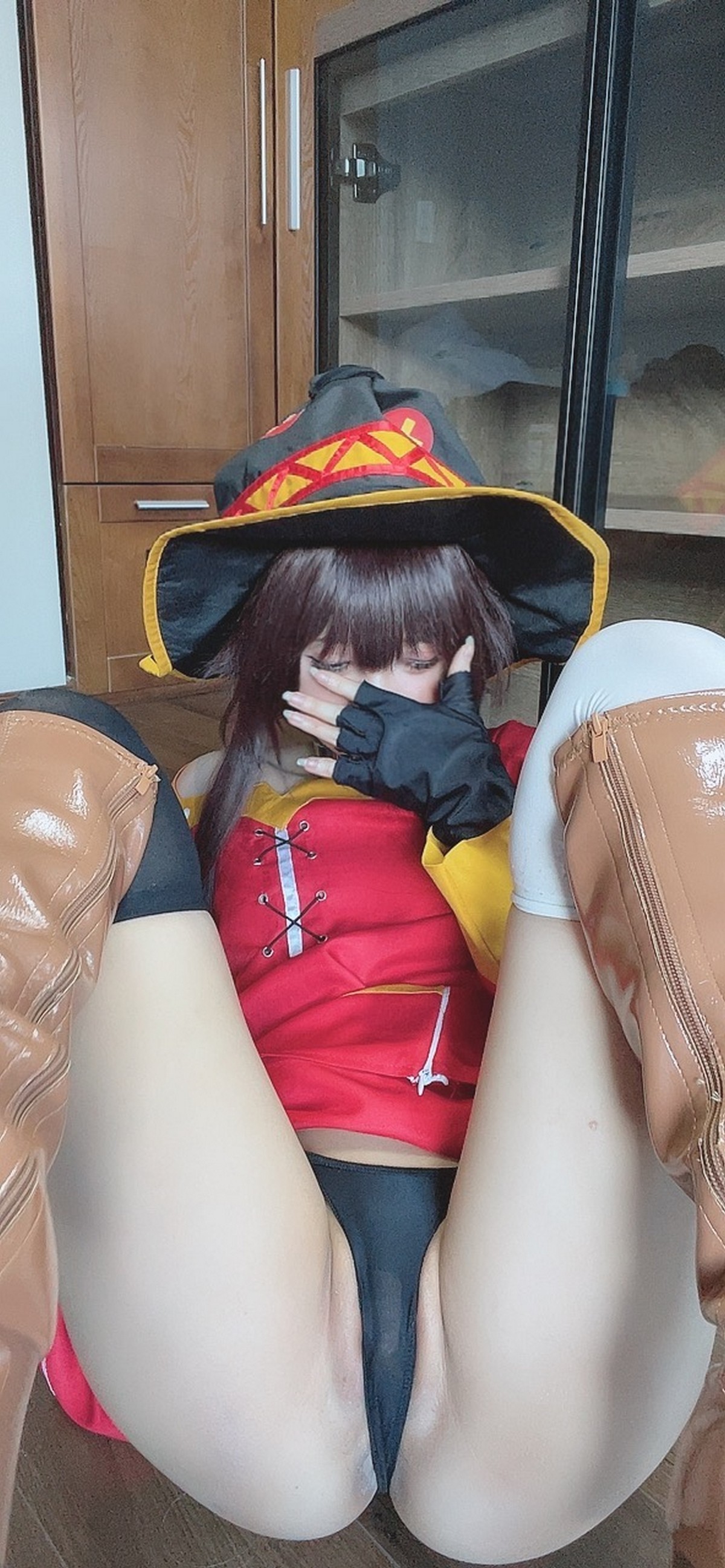PoppaChan Megumin Cosplay (Konosuba) – 128 Photos 12 Videos 1.01GB插图3