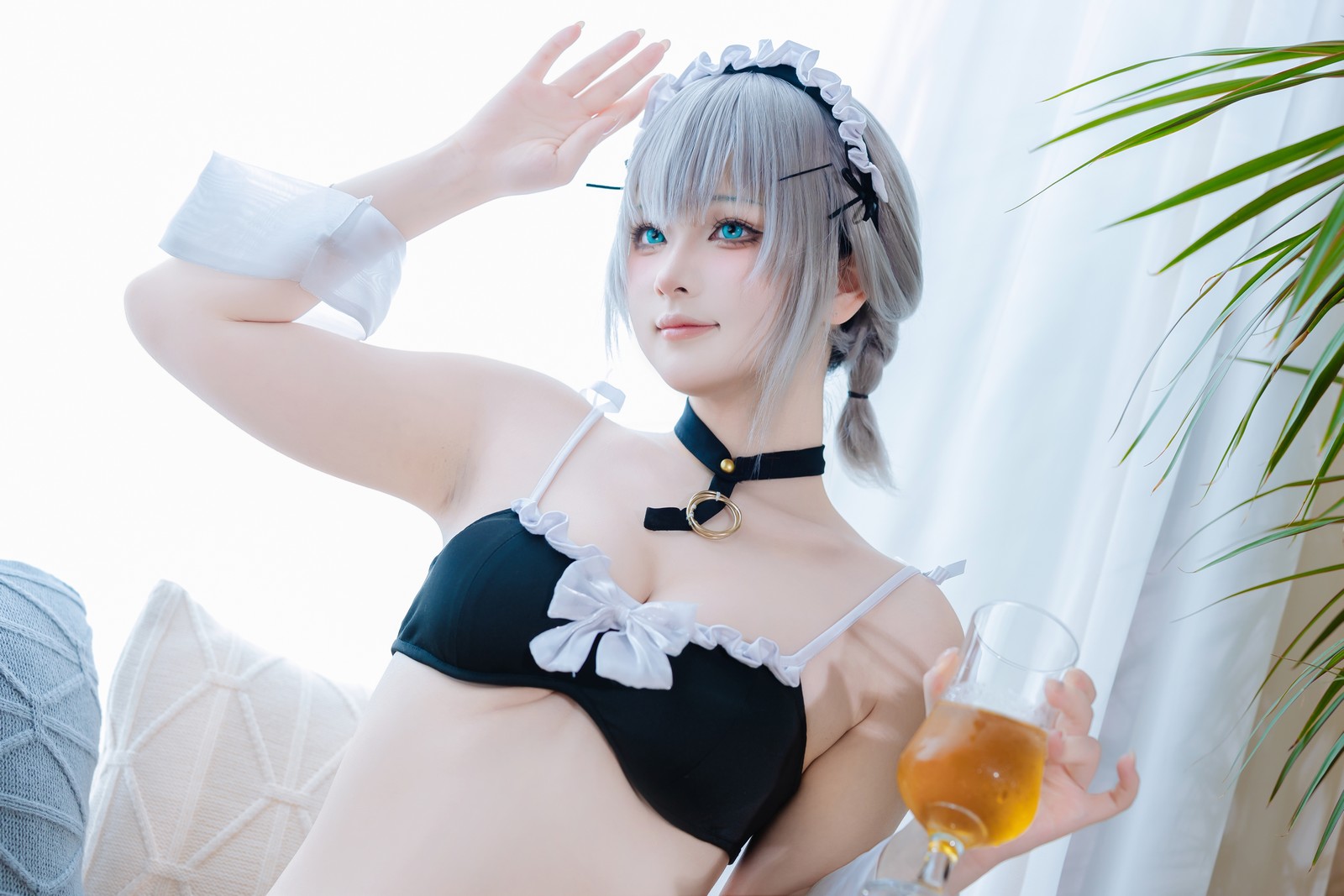 屿鱼 Yuyu 碧蓝航线 曼彻斯特 泳装 Cosplay 写真集（50P｜365MB）插图3