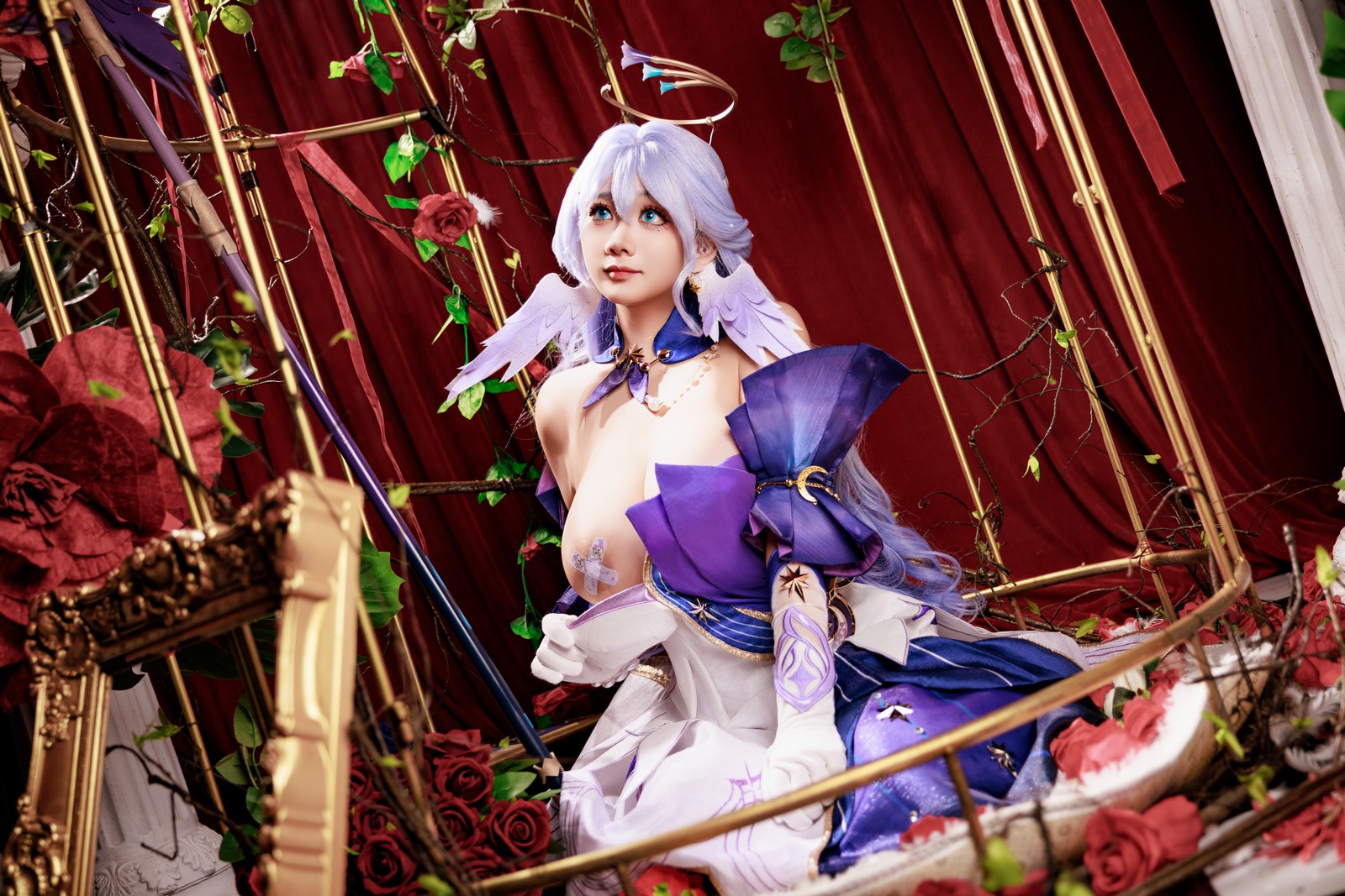 阿雪雪写真崩坏星穹铁道·知更鸟Cosplay图集（90P+1V / 1.04G）高清写真插图2