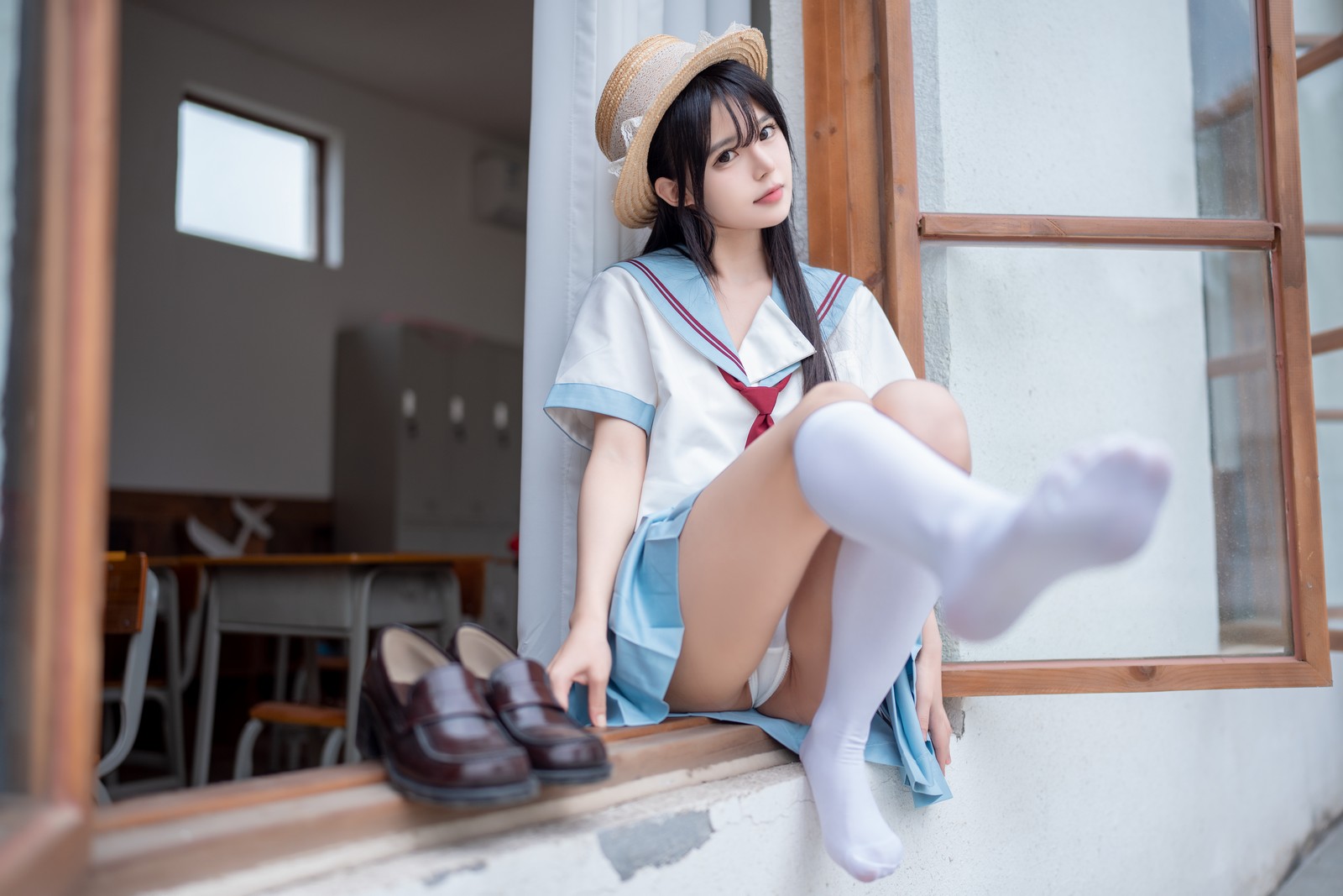 rua阮阮 雪糕 主题 写真合集｜夏日清凉少女写真（40P｜527MB）插图1