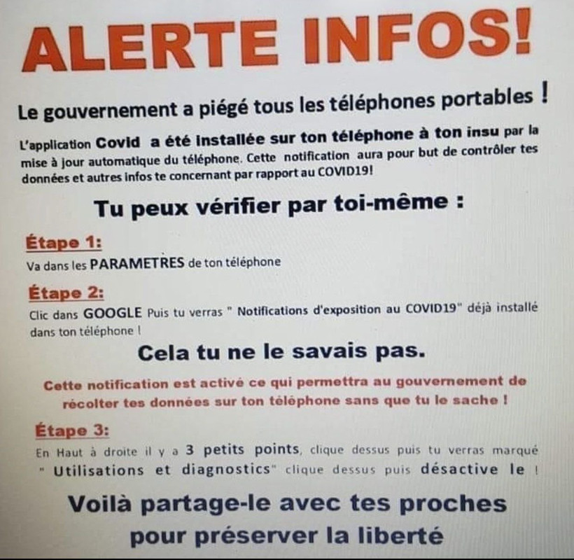 portable alerte