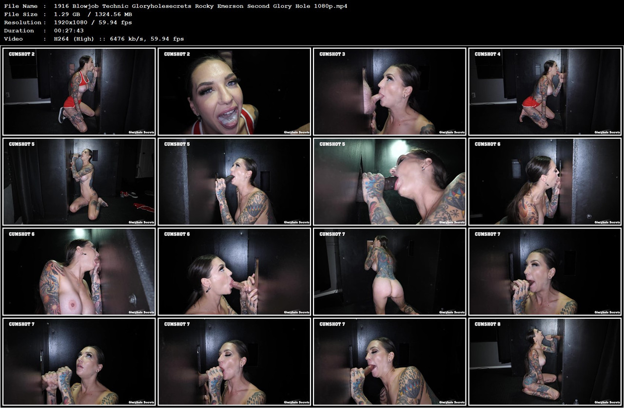 1916 Blowjob Technic Gloryholesecrets Rocky Emerson Second Glory Hole 1080p mp4