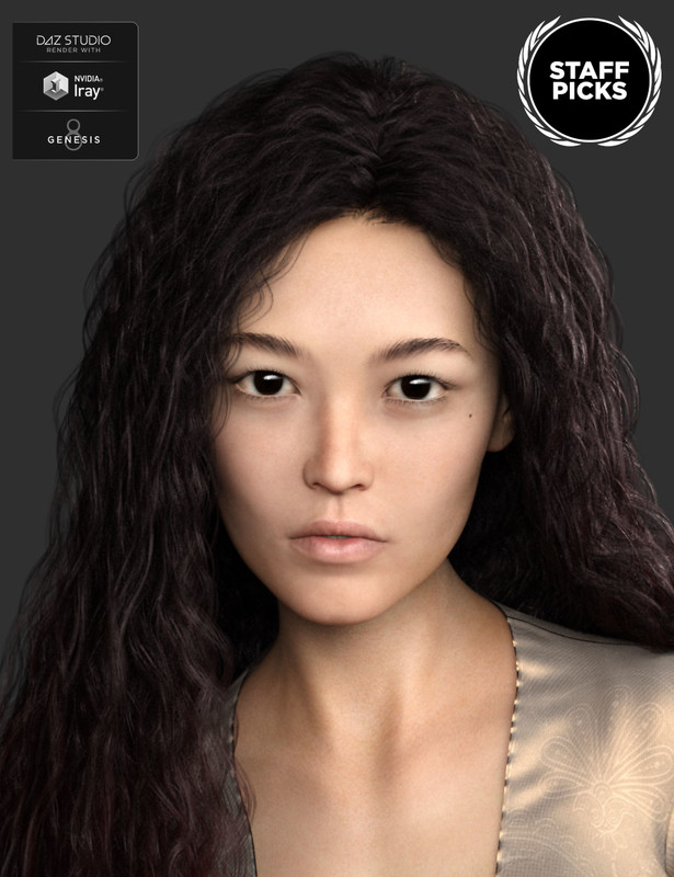 Fan Ling HD for Genesis 8 Female Fan Ling HD for Genesis 8 Female