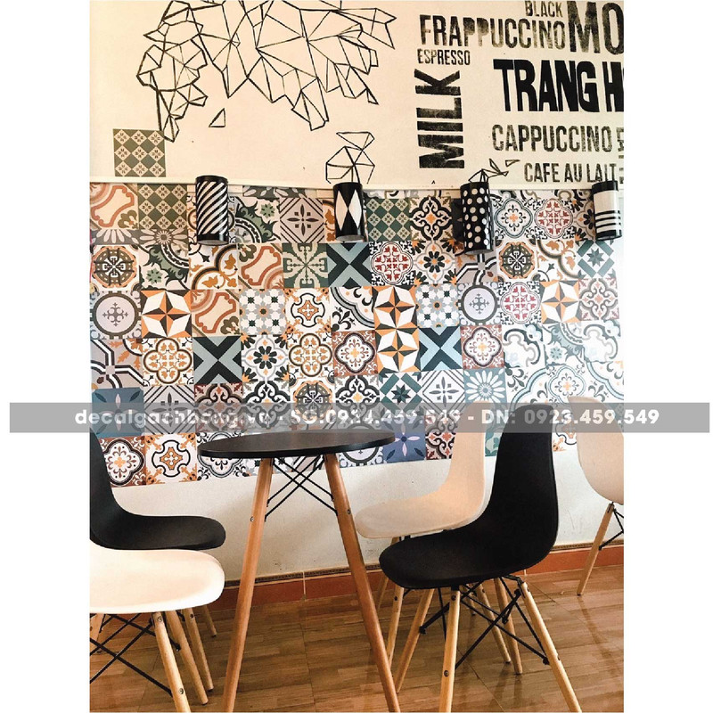 Decal gạch bông giải pháp trang trí cho người bận rộn
