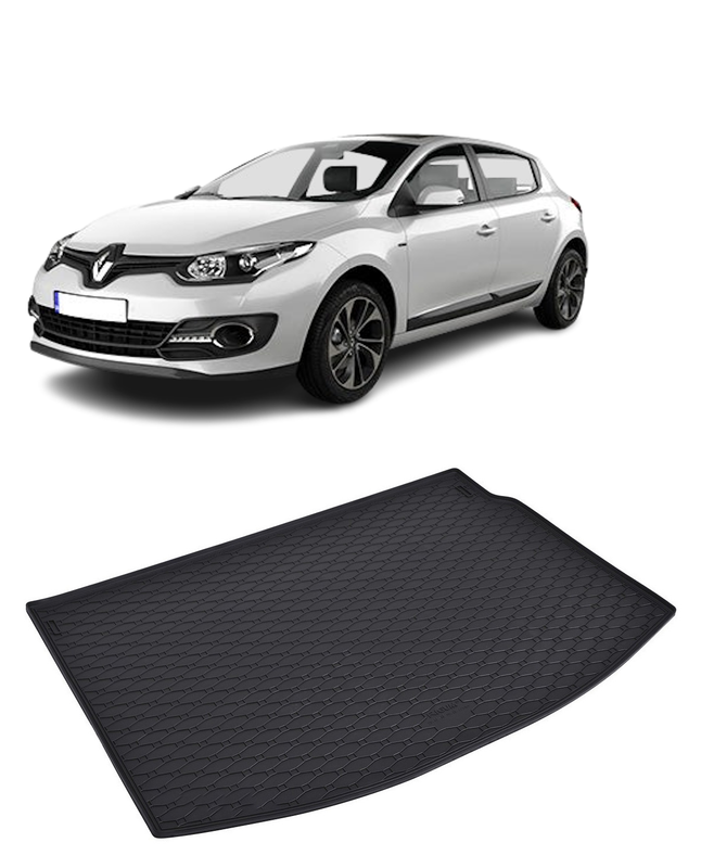 Tavita auto RENAULT Megane Hatchback 2009-2015, protectie portbagaj, Cri-Flo, din cauciuc 100%, compatibil cu autoturismul RENAULT Megane Hatchback