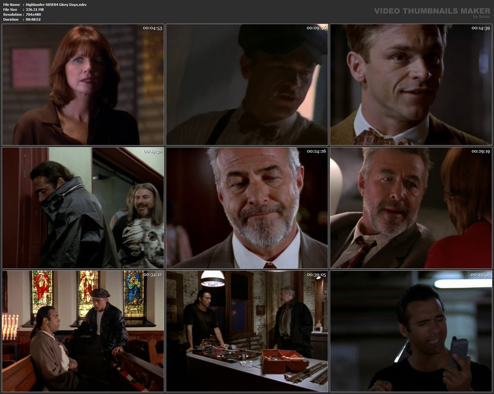 Highlander S05E04 Glory Days.mkv