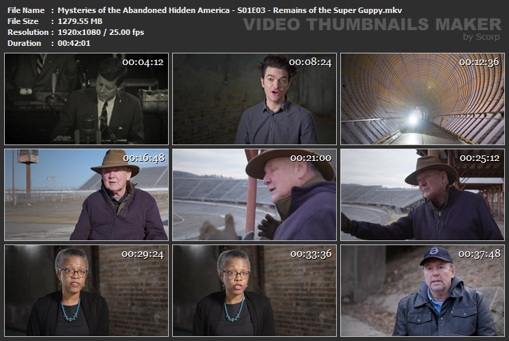 Mysteries of the Abandoned Hidden America - S01E03 - Remains of the Super Guppy.mkv