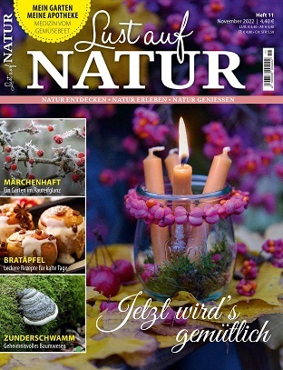 Cover: Lust auf Natur Magazin No 11 November 2022