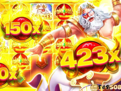 Slot Gates of Olympus dengan dewa Yunani dan multiplier emas