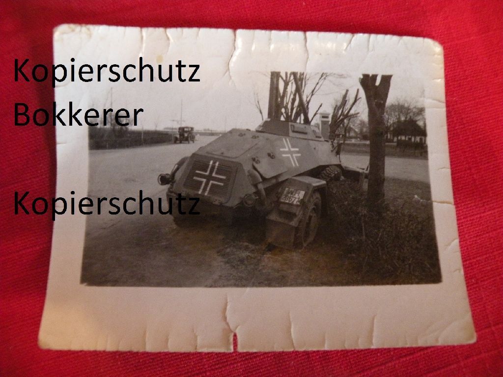 Panzer Sd.Kfz 221 Panzerspähwagen mit Balkenkreu