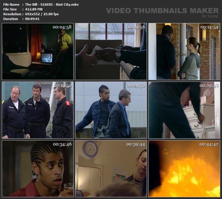 The Bill - S16E05 - Riot City.mkv