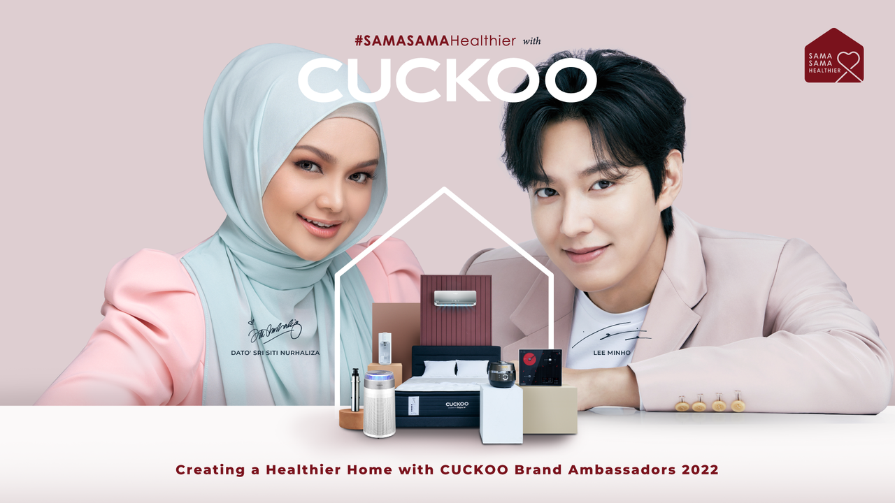 Korean actor Lee Minho names CUCKOO TITAN as water purifier of choice