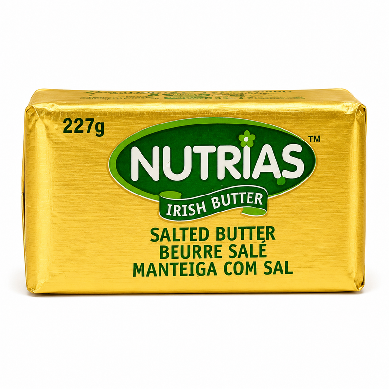 MANTEIGA NUTRIAS 227G COM SAL