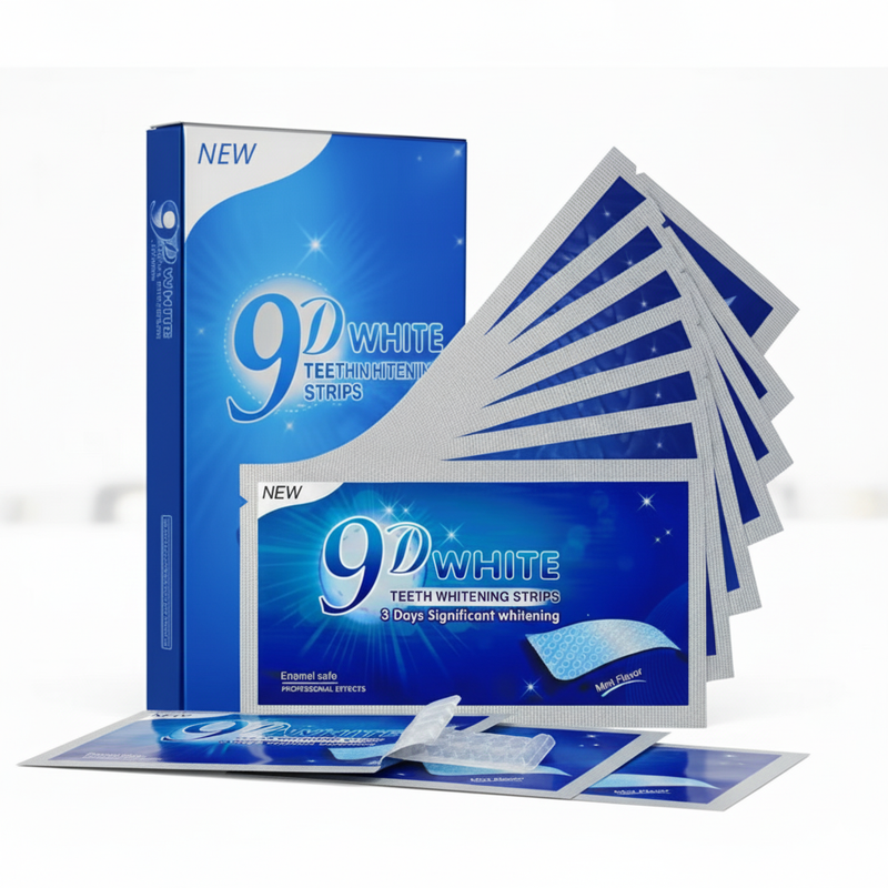 9D White Teeth Whitening Strips
