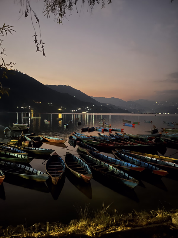 Pokhara Lake, Nepal