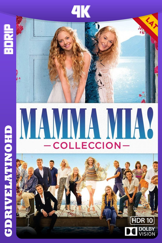 Mamma Mia! – Colección (2008-2018) BDRip 4K DV HDR10 Latino-Inglés