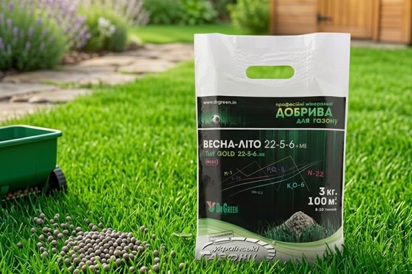 добриво для газону літнє добриво для газону літнє