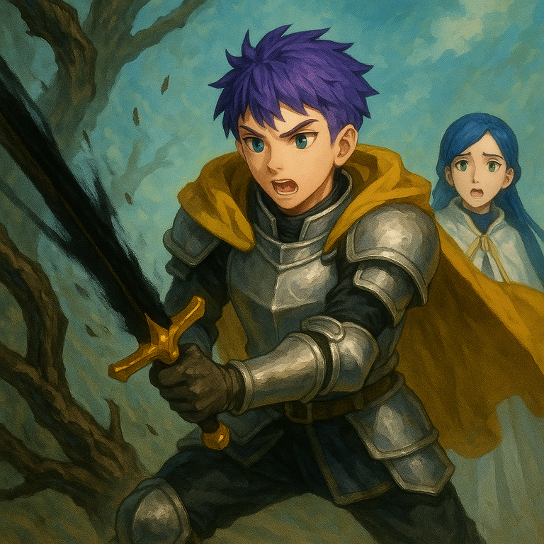 Tiberius Defending Georgine during the Trombe