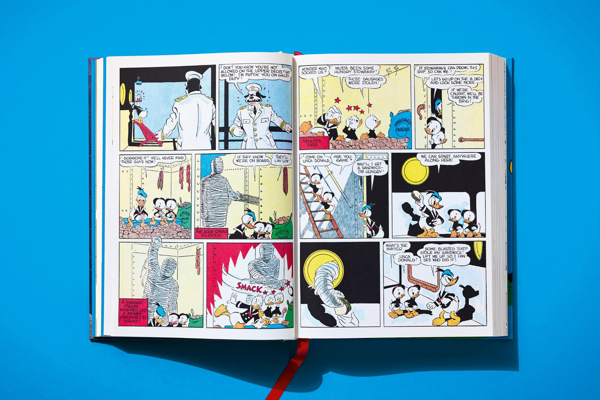 DISNEY_CARL_BARKS_LIBRARY_DONALD_DUCK_V1_19421950_XL_GB_OPEN001_128_129_X_08168