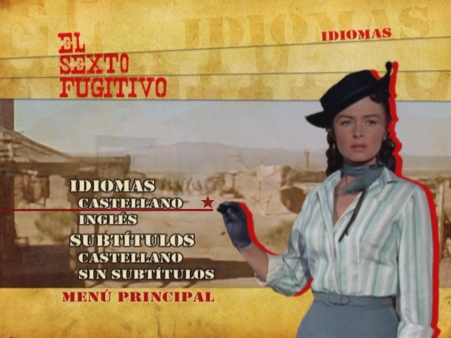 2 - El Sexto Fugitivo [DVD9Full] [PAL] [Cast/Ing] [Sub:Cast] [1956] [Western]