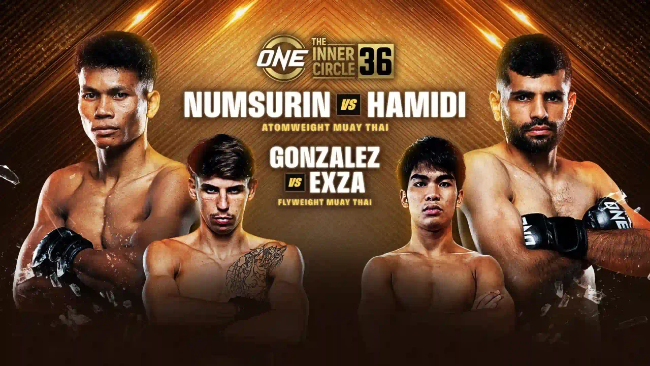 แทงมวย ONE ลุมพินี 176 และ The Inner Circle 36 โปรแกรมมวยและคู่แข่งขัน