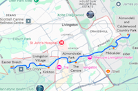 Waterbus stops