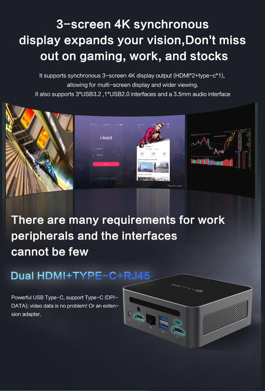 Mini PC MLLSE M6 foto 4