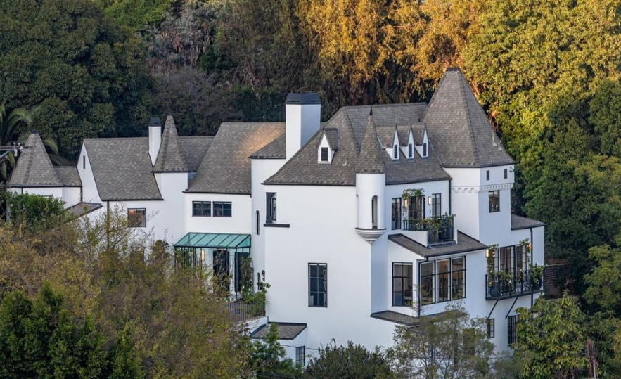 Diane's house in Hollywood hills