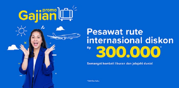 Promo gajian dari Tiket.com