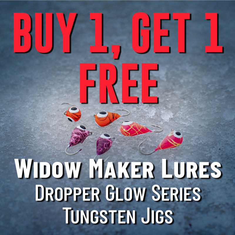 01 23 2026 BOGO Widow Maker Lures Dropper Glow Series Tungsten Jigs 2x