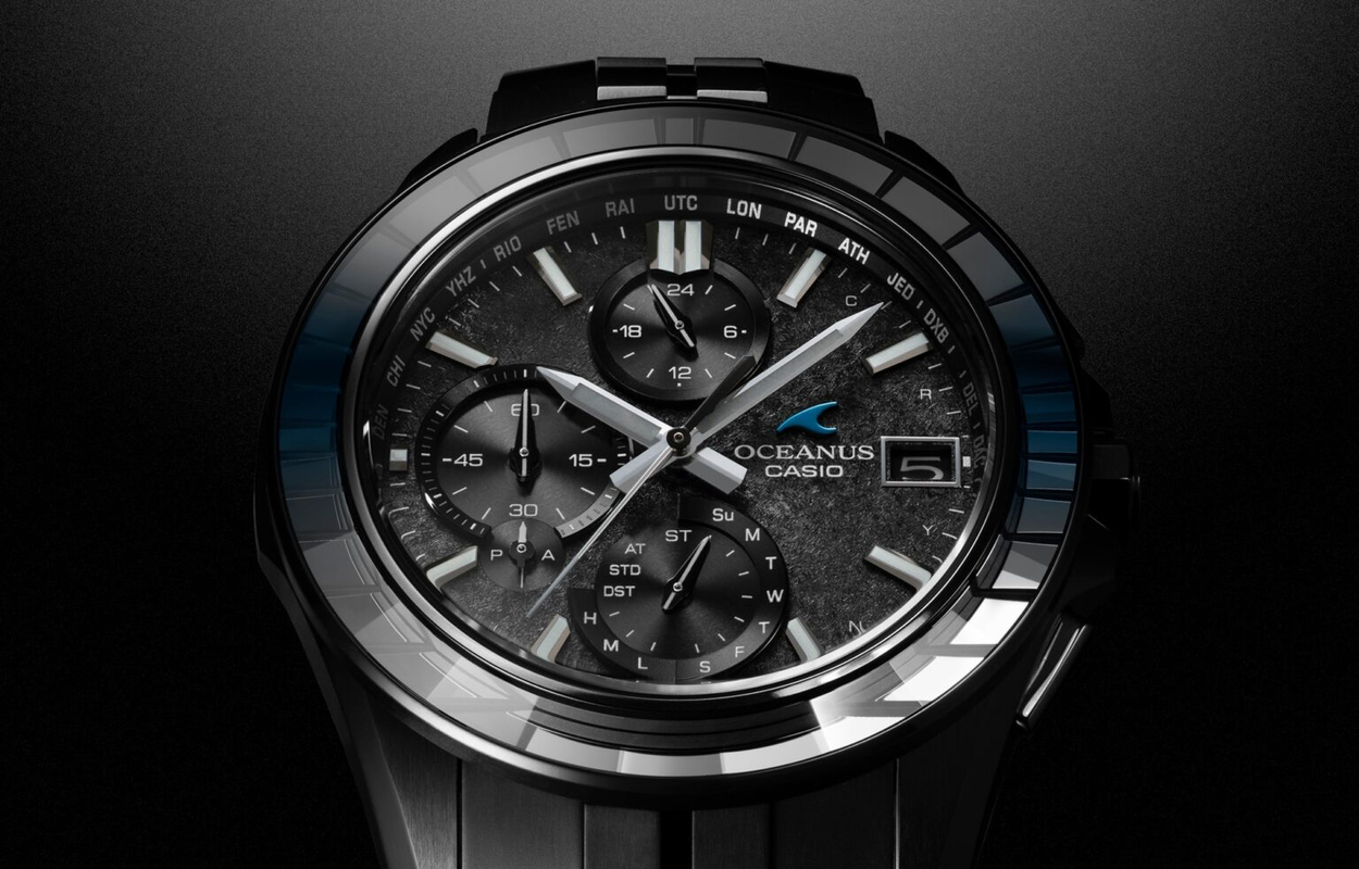 Casio Oceanus “Calm Night”, relojes de edición limitada inspirados en la luna