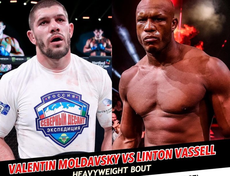 Валентин Молдавски срещу Линтън Васел на Bellator 292 