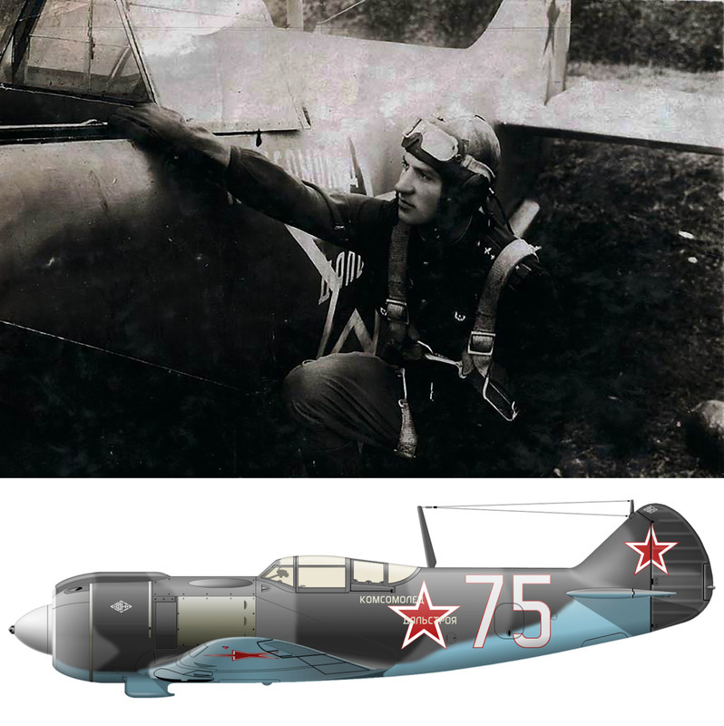 Lavochkin-La-5FN-5GvIAP-White-75-pilot-Yaremenko-E-Mikhailovich-Ukrainian-Front-1944-0A