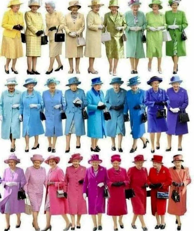 Queens colours