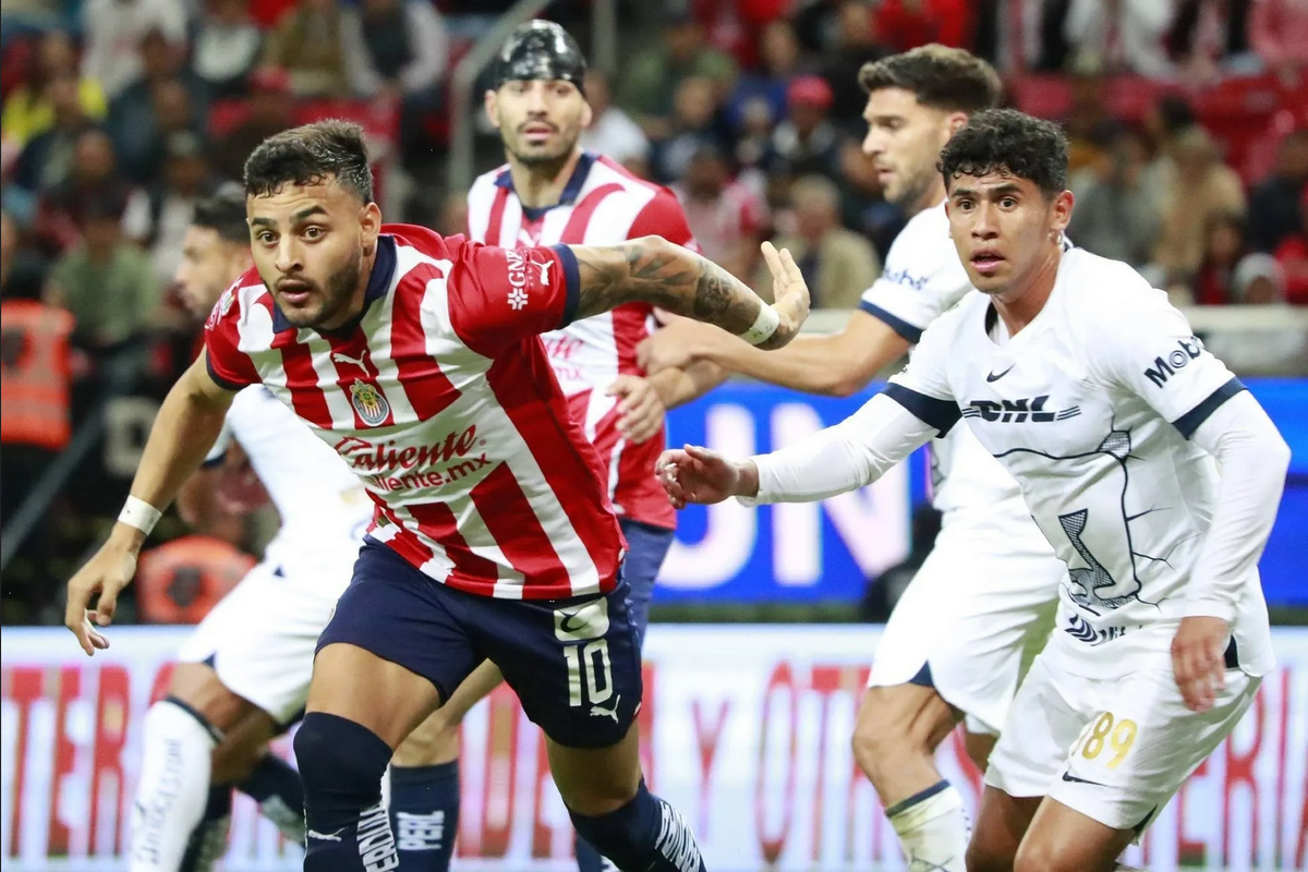 Chivas revela sus jugadores para la Vuelta de Cuartos de Final vs Pumas 