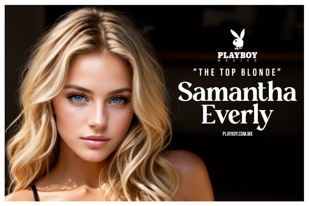 Playboy México presenta en su portada a Samantha Everly: primera modelo virtual