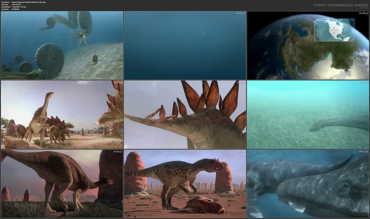 Planet Dinosaur S01E04 Fight for Life.mkv