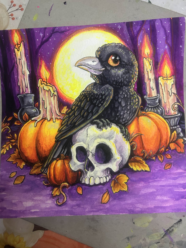 Echo of the crow