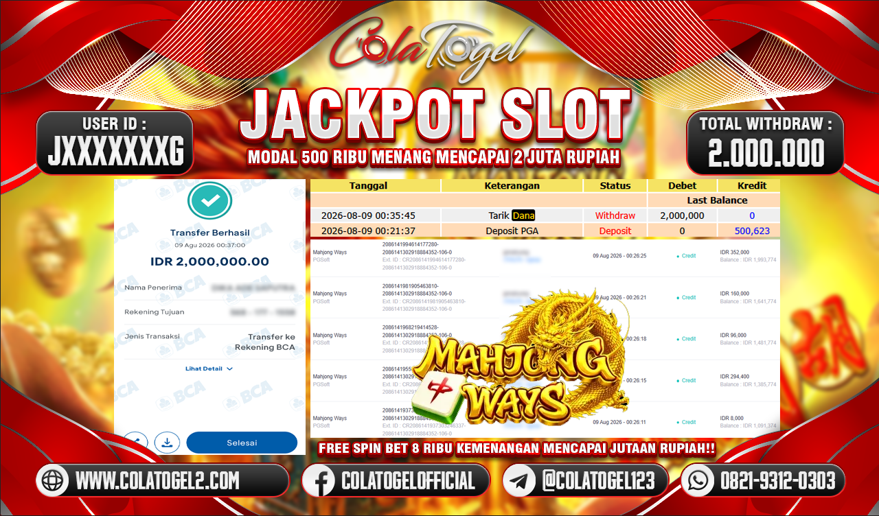 JACKPOT SLOT GACOR!!