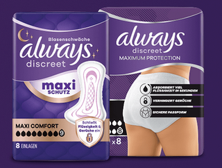Always Discreet gratis testen