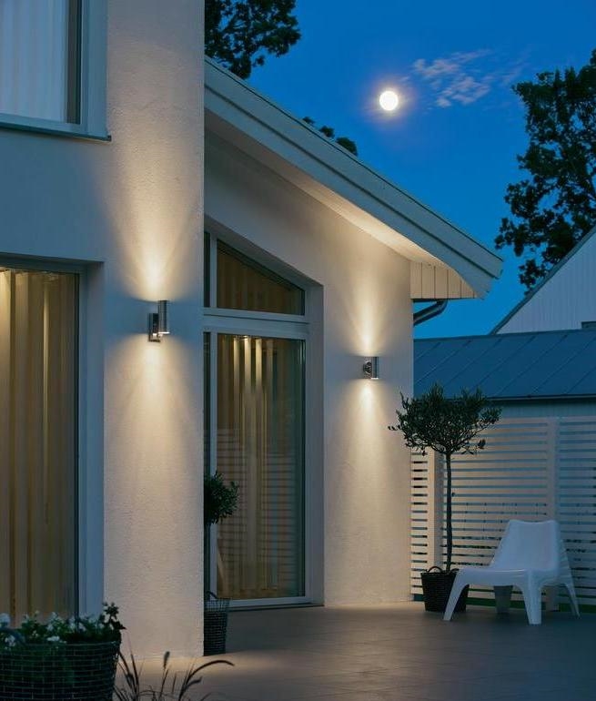 Up Down Outdoor Light Budapestsightseeing Org 3x Stainless Steel Up Down Wall Light Gu10 Ip44 Double Outdoor