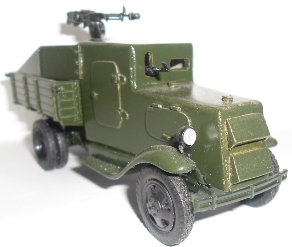 Бронированный грузовик Ижорского завода 4