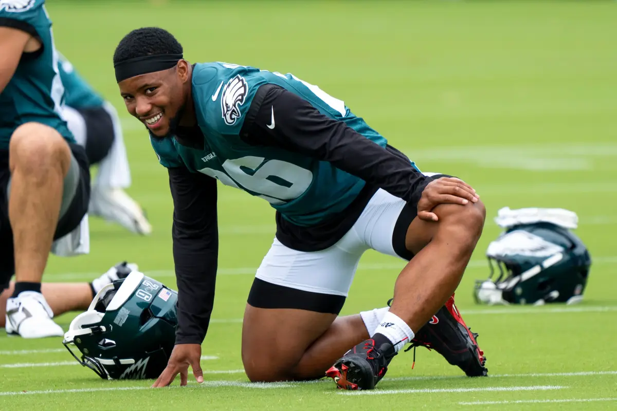 Saquon Barkley has no regret about leaving the Giants and will face them as part of the Eagles.
