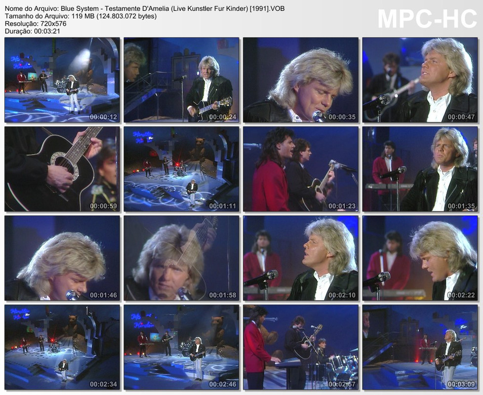Blue System - Testamente D'Amelia (Live Kunstler Fur Kinder) [19