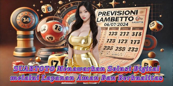 SUARTOTO Menawarkan Solusi Digital melalui Layanan Aman Dan Berkualitas