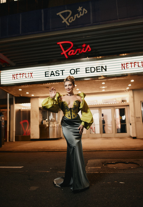 Florence Pugh East Of Eden Prem NYCleavage28