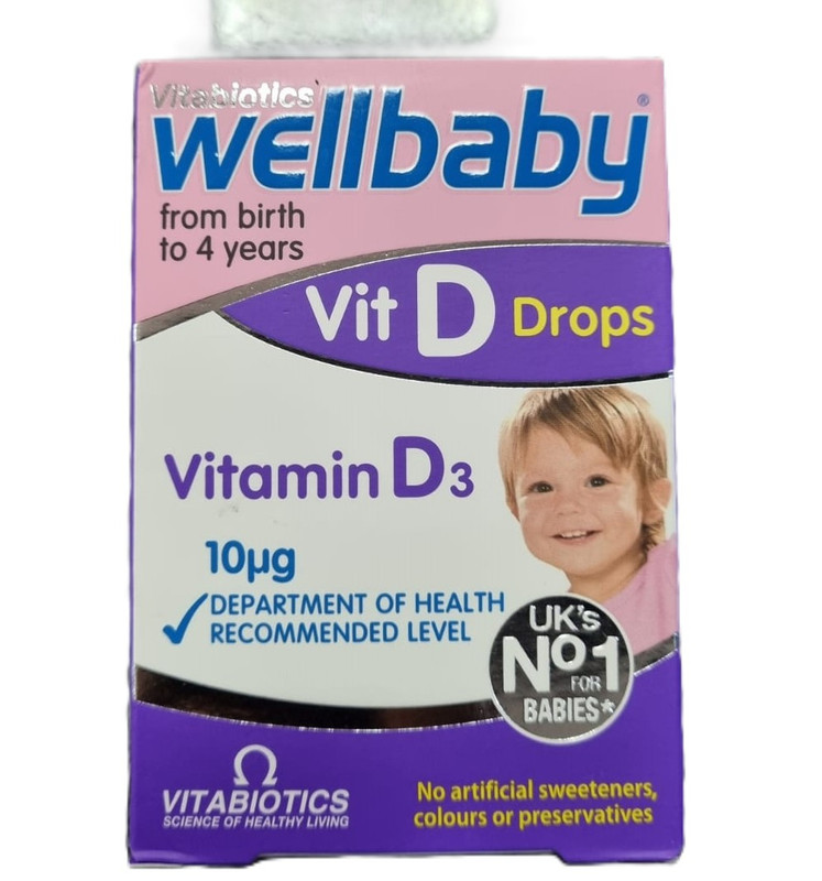 Wellbaby Vitamin D Drops 30Ml