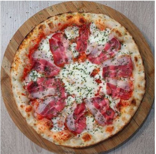 Pizza De Bacon (40 Cm.)