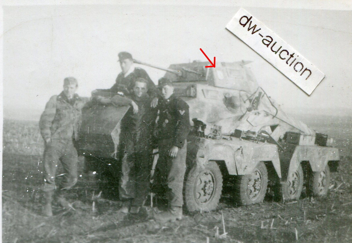 Panzer Aufkl. Abt. 23 , 8 Rad Panzerspähwagen , 